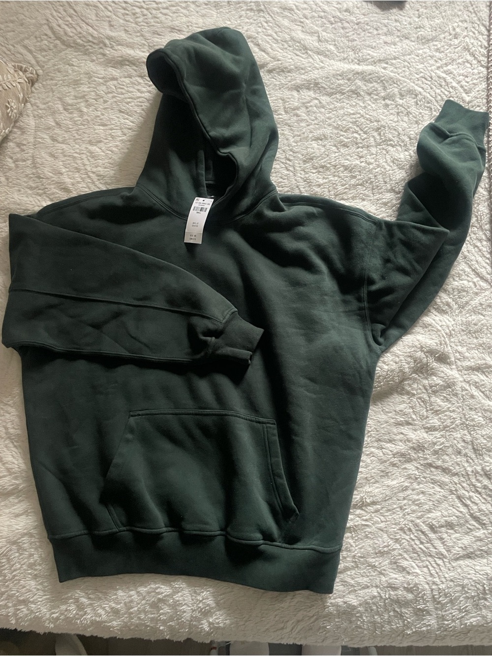 Abercrombie & Fitch Essential Popover Hoodie Dark Spruce Men’s Small